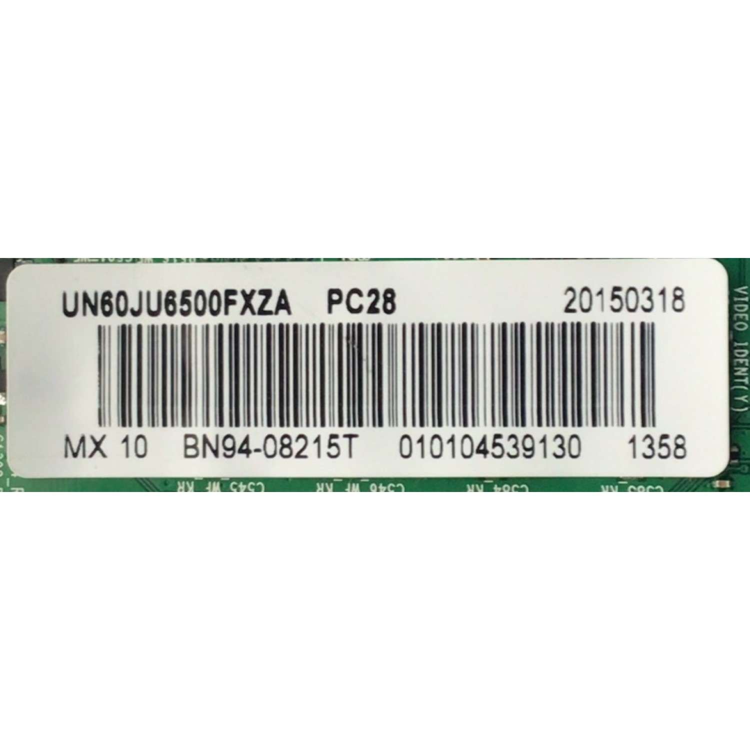 MAIN PARA TV SAMSUNG / NUMERO DE PARTE BN94-08215T / BN41-02344A / BN97-09265A / BN9408215T / PANEL CY-GJ060HGSV1H / MODELO UN60JU6500 / UN60JU6500FXZA HD01 - Imagen 2